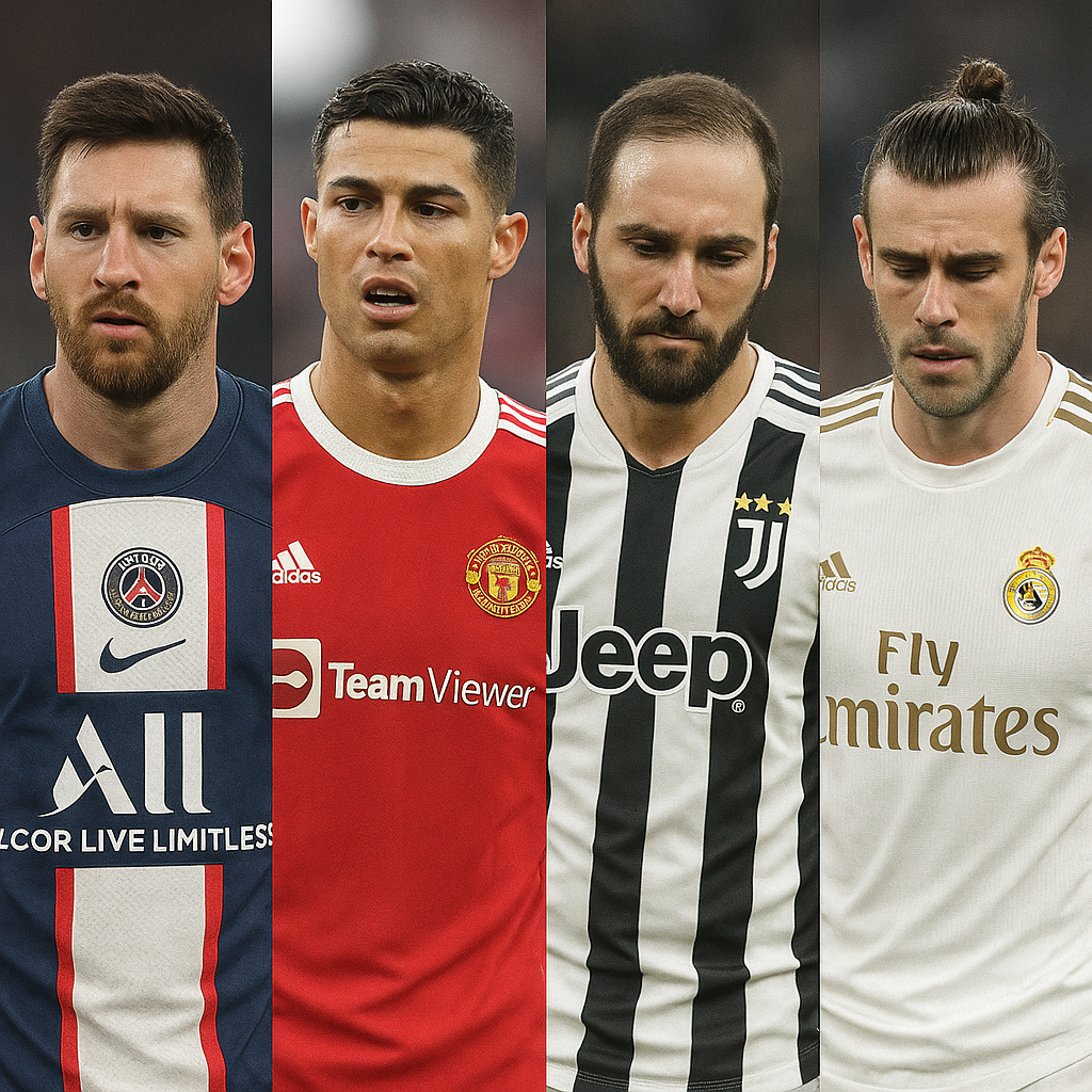 Najgłośniejsze transfery, które okazały się porażką