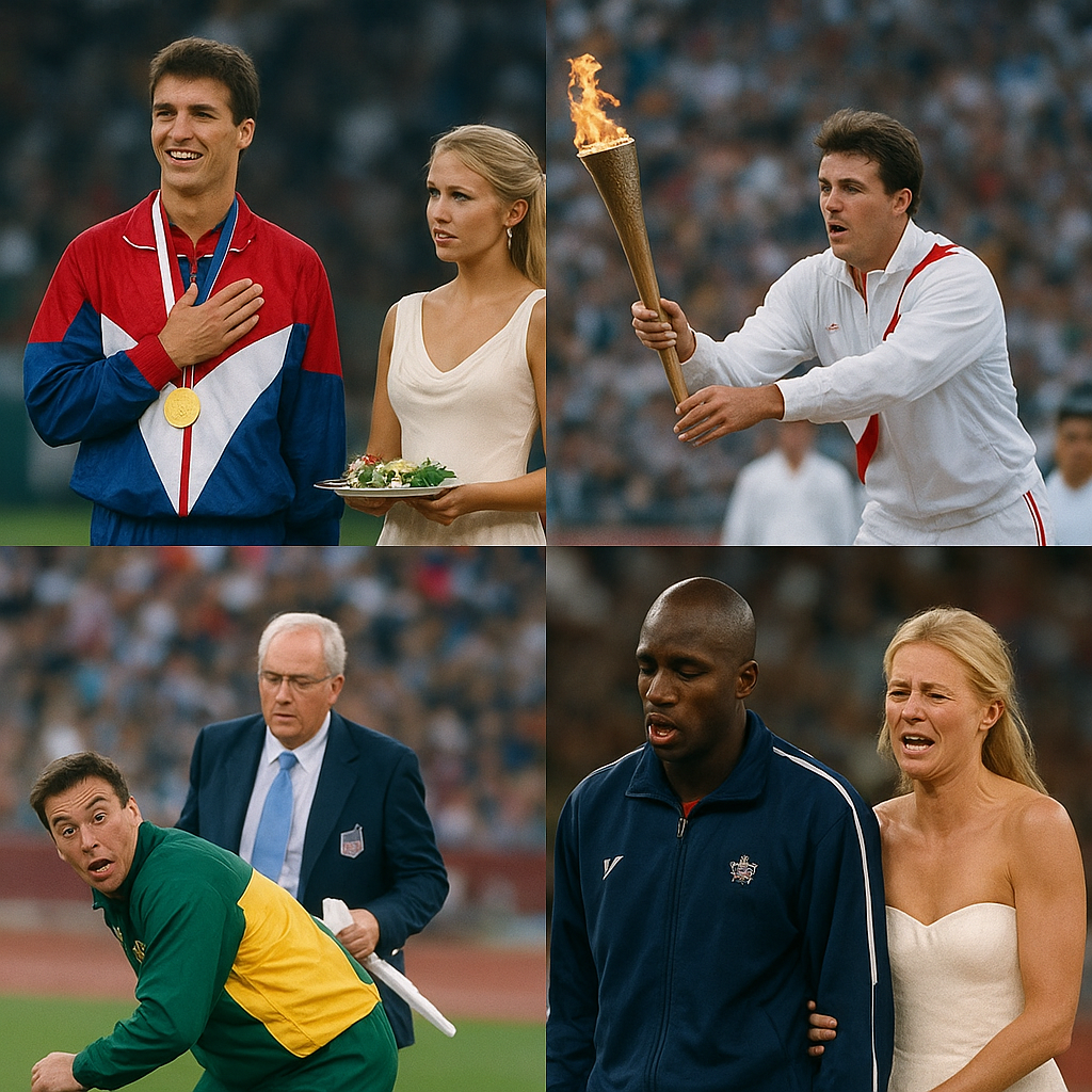 Najsłynniejsze wpadki podczas ceremonii sportowych