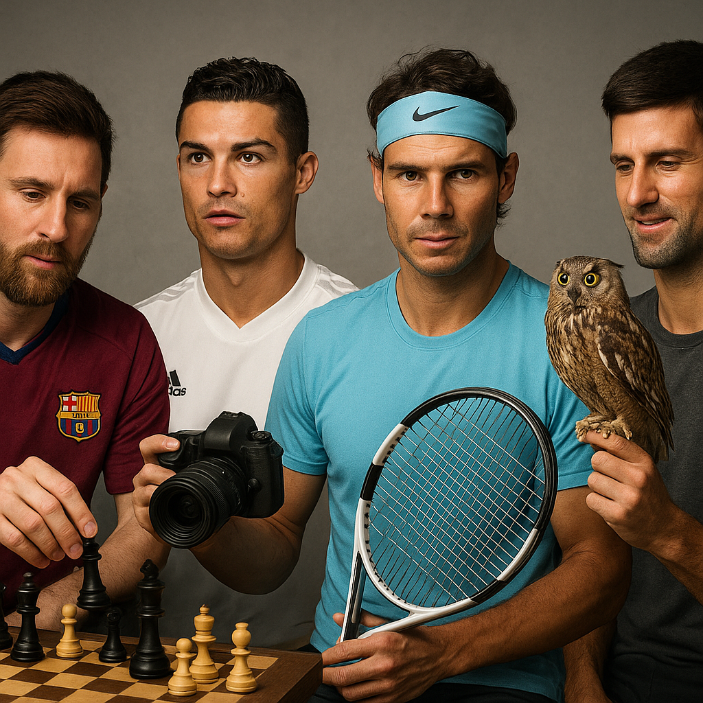 Sportowcy o najbardziej nietypowych zainteresowaniach