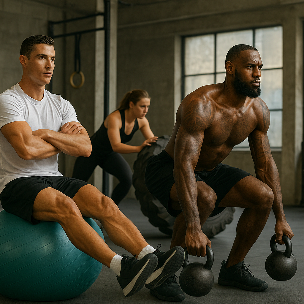 Najbardziej nietypowe treningi gwiazd sportu