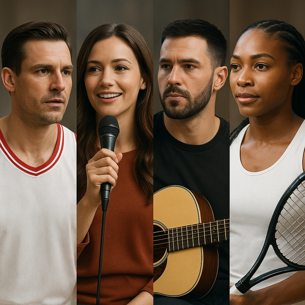 Gwiazdy sportu, które zaskoczyły talentami poza sportem