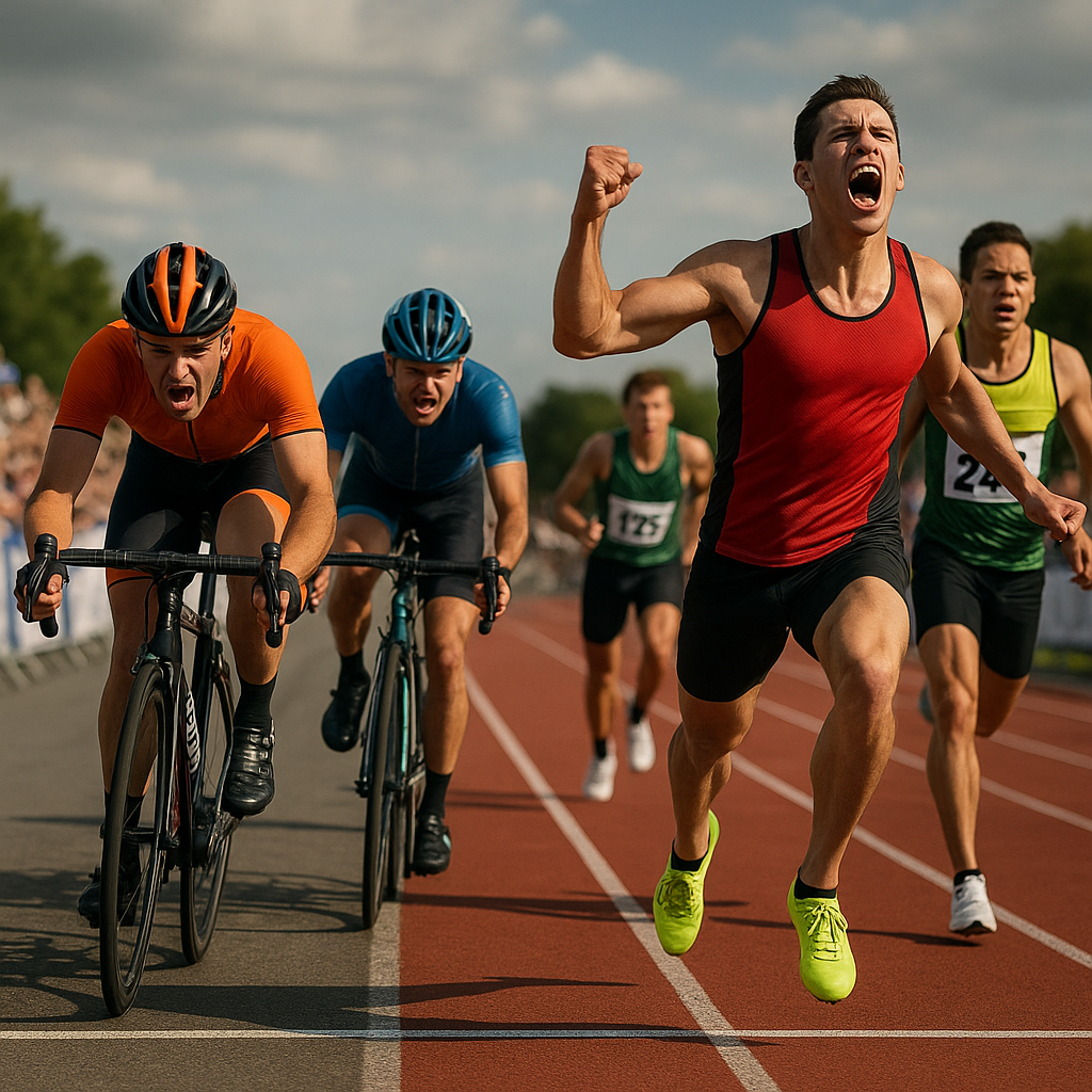 Najbardziej emocjonujące finisze w biegach i kolarstwie