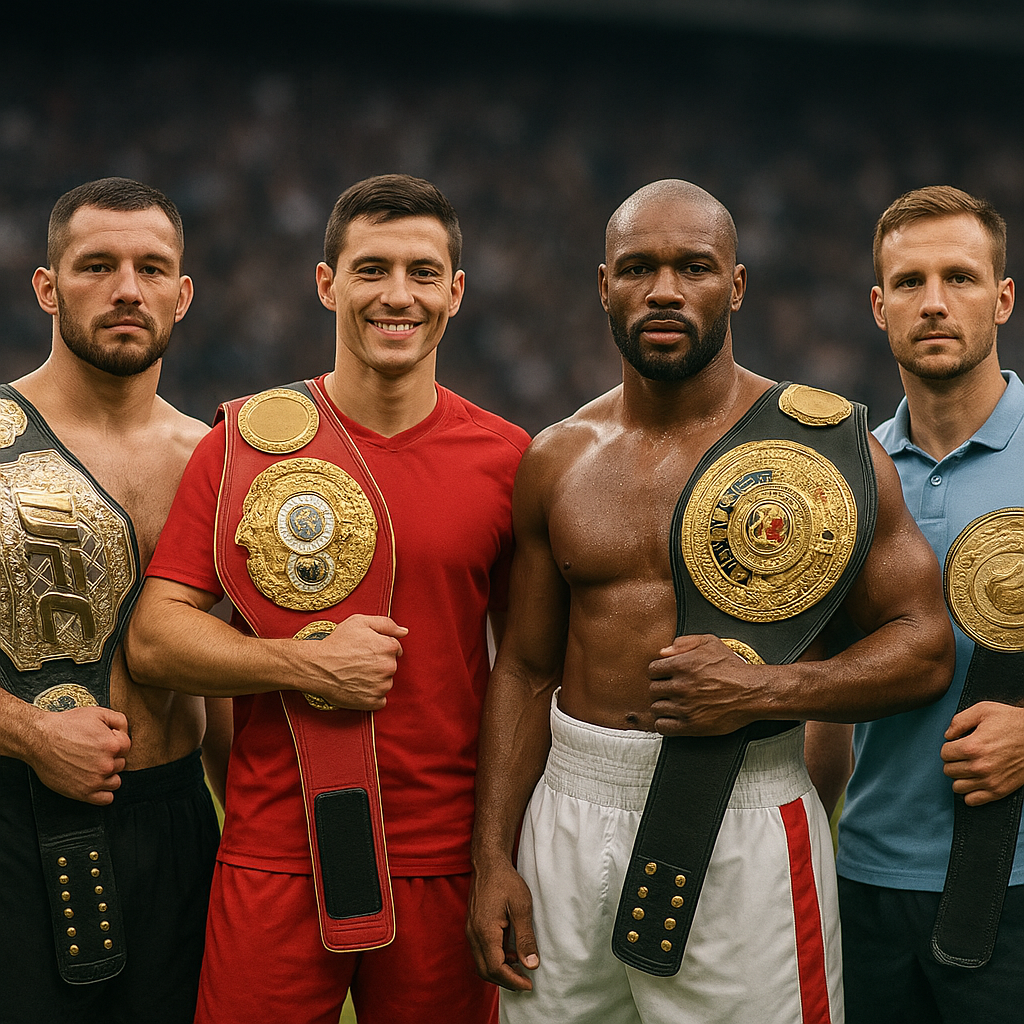 Sportowcy, którzy zdobyli tytuły w kilku krajach