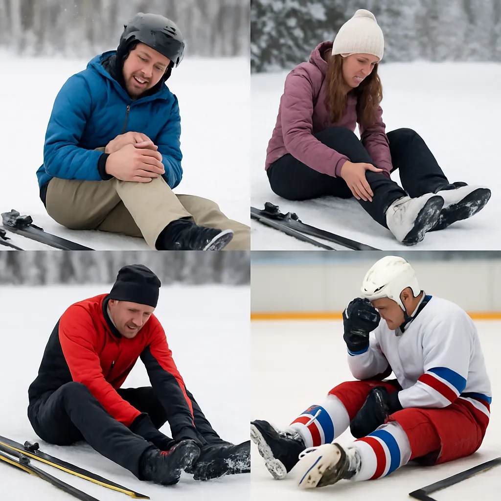 Najbardziej nietypowe kontuzje w sportach zimowych
