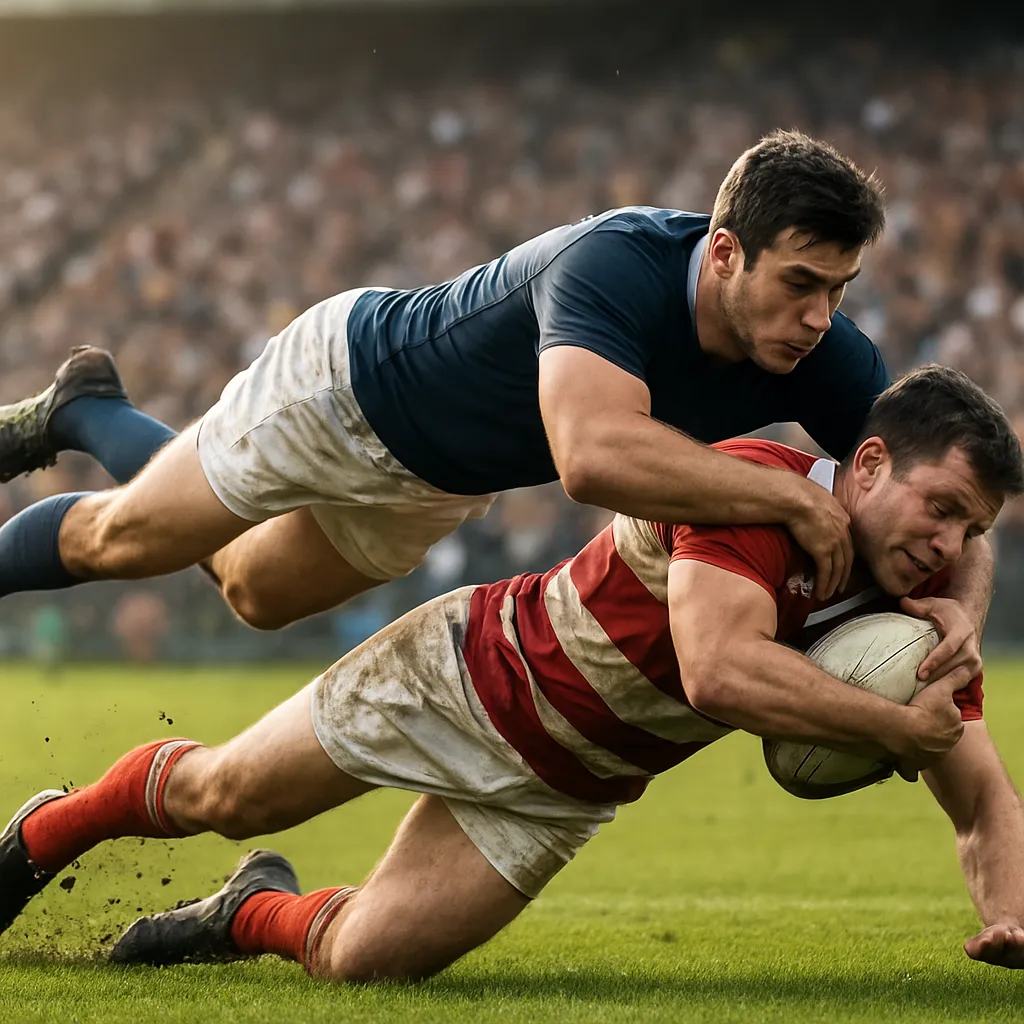 Najbardziej spektakularne trafienia w rugby